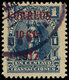 O BOLIVIE - Poste - 110, émission Provisoire De Cobija Sur Timbre Fiscal 1917, Signé + Certificat Photo Scheller: 10/1c. - Bolivie