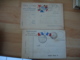 Lot De 2 Tresor Et Postes 109 Cachet Franchise Postale Militaire Guerre 14.18 - WW I