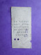 ANCIEN TICKET  Transport Métro AUTOBUS PARIS - RATP - Monde