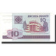 Billet, Bélarus, 10 Rublei, 2000, 2000, KM:23, SUP+ - Russie