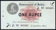 BRITISH INDIA BANKNOTE, ONE RUPEE, 1917, KING GEORGE V, UNC, RARE - India