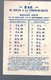 Royan /Pointe De Grave (Charente Maritime/ Gironde) Horaire Du Bac 1937(au Verso Pub Vinaigre CONTE) (PPP17440) - Europa