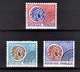 FRANCE  1964 / 1976 - SERIE Y.T. N° 127 A 129 - 3 PREO NEUFS** - 1964-1988