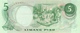 PHILIPPINES P. 148a 5 P 1970 UNC - Philippinen