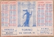Calendarietto Per L'anno 1932- Pubblicitario Le Merveilleuse Confezioni Per Signora Torino 9,80 X 6,50-an2 - Kleinformat : 1921-40