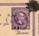 Nederlands Indië - 1881 - 5 Cent Willem III, VraagBriefkaart G2aV Van Kleinrond SERANG Naar Batavia - Nederlands-Indië