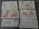 Delcampe - Lot De  91 Porte Serviettes  Vintage..poussin-fleur-chat-poule-chat-alsacienne-lapin-oie-papillon Etc... - Sonstige & Ohne Zuordnung