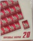 Delcampe - Russia. Historical Symbols Of Russian Cities And Provinces. SIX 20-stamp Booklets - Francobolli