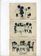 5 CARTES CARDS SILHOUET SILHOUETTE : Künstler-AK Ov. Alt-Stutterheim ( See Scan For Detail ) Serie 584 - Silhouettes