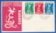 Rumänien; Guvern Exil; 1958 Europa; FDC - Briefe U. Dokumente