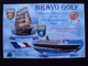 Carte Postale QSL BRAVO GOLF 2002 QUEEN MARY II - Loire Atlantique 44 Bougenais - Radio Amateur