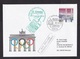 Germany: Special Flight Cover To Monaco, 1993, 1 Stamp, Condor / Lufthansa Airlines, Olympics, Returned (traces Of Use) - Brieven En Documenten