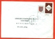 Latvia 1993. Coat Of Arms. The Envelope Passed Mail. - Raubkatzen