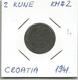 Gh5 Croatia 2 Kune 1941. KM#2 Zinc - Croatie