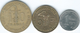 West AfrIcan States  - 1 Franc (1977 - KM8); 5 Francs (2011 - KM2a) & 10 Francs (1976 - KM1a) - Sonstige – Afrika