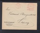 Dt. Reich Brief 1932 Freistempel Und Werbung Swift & Co. Fleischmehl - Macchine Per Obliterare (EMA)
