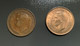 GRAN BRETAGNA  - ENGLAND  1937 E 1947 -  2 Monete 1 PENNY Giorgio V - D. 1 Penny