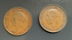 GRAN BRETAGNA  - ENGLAND  1935 E 1936 - 2  Monete 1 PENNY Giorgio V - G. 4 Pence