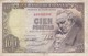 BILLETE DE ESPAÑA DE 100 PTAS 19/02/1946 SERIE A (BANK NOTE) GOYA - 100 Pesetas