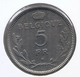 LEOPOLD III * 5 Frank 1937 Frans  Pos.B * Prachtig * Nr 5024 - 5 Francs