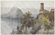 Monte San Salvatore Lago Di Lugano By Ella Du Cane Unused C1920 A&C Black Italian Lakes - Other & Unclassified