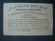 CHROMO Lith F Appel : A LA VILLE DE SAINT DENIS / LA BOUTEILLE A L'ENCRE / Victorian Trade Card - Autres & Non Classés
