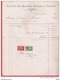 Ancienne Facture  :  Société Marbre, Pierre &amp; Granit à RANCE En 1930 + 2 T.fiscaux - Andere & Zonder Classificatie