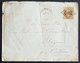 1869 Cover, Tolouse - Blagnac France, Republique Française, Used - 1863-1870 Napoléon III Lauré