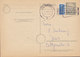 Germany Bundespost Postal Stationery Ganzsache Heuss Slogan Flamme  'Industrie Messe' HANNOVER 1955 NOTPFER Steuermarke - Postkaarten - Gebruikt