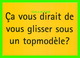 ADVERTISING - PUBLICITÉ - VOITURE RENAULT - ÇA VOUS DIRAIT DE VOUS GLISSER SOUS UN TOPMODÈLE ? - BOOMERANG - - Publicidad