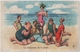 ILLUSTRATEUR ARTHUR THIELE. HUMOUR. LA DOMPTEUSE De La PLAGE. - Autres & Non Classés