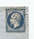 - JURA - LONS Le SAUNIER PC.1760 S/TPND N°14Ab Bleu-noir - Càd T.15 - 1856 - Other & Unclassified