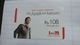 India-airtel Aisi Azadi Aur Kahaan(57)(rs.108)(new Delhi)(5069189426295500)(look Out Side)used Card+1 Card Prepiad Free - Indien