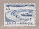 1957 Nr 1019* Postfris Met Scharnier. Brugge-Zeebrugge. - Neufs
