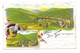 0-5906 RUHLA - THAL, Lithographie, Dorfansicht, Panorama, Zwerg - Bad Salzungen