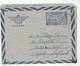 1953 CANADA 10c AEROGRAMME With HAND DRAWN PICTURE LAKE MASSAWIPPI GB Postal Stationery Cover Stamps - 1953-.... Regering Van Elizabeth II