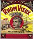 RHUM VIEUX  MARTINIQUE  MONIN  BOURGES - Rhum