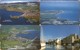 Isle Of Man - GPT, Landscapes Of IOM, Set Four Cards, 5IOMA/B/C/D, Landscapes, 1989, Used As Scan - Man (Eiland)