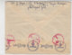 Luftpostbrief Aus BERGEN 18.6.42 (vom Schiff) Nach Mülheim/Ruhr Deutschland - Zensur Brief War Gefaltet - Covers & Documents