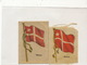 3 Silk Flag Size 5 By 7 Cms . Advert For Siboney Cigars Cuba . Circa 1910 - Samoa