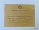 INDIA Year 1948. Rare Wedding Invitation Card By Dewan, Danta State - Boda