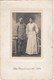 NANTES     PHOTO CARTONNEE   COUPLE MILITAIRE 8 E REGIMENT    PETIT RENAUD PHOTOGRAPHE - Nantes