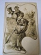 Embossed - Prage - Relief // Humor Cats And Dog Ca 1900 - Andere & Zonder Classificatie