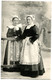 CPA Jeunes Filles De Lanriec Et Trégunc   Environs De Concarneau (époque 1900 ) - Costumes