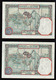 ALGERIE: Bon Lot De 2 Billets N°77a (bonne Date 03/06/1929) Les Numéros Se Suivent. 5F Algérienne. - Algérie