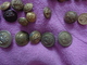 Delcampe - Lot De Boutons Militaria Marine Sapeur Pompier Et Autres..... - Boutons