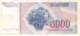 5000 Dinar Banknote Jugoslawien 19?? - Jugoslawien