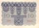 10 Kronen Banknote Österreich-Ungarn 1922 - Oesterreich