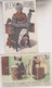 LOT  2 CARTES  PUB    SINGER ET NEW  HOME  MACHINES A COUDRE - Advertising