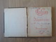 1865- 1890 Rare Cahier écolier Cartonné Couverture Médaillon Doré Léopold II Année Scolaire 1890-1891 - Andere & Zonder Classificatie